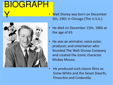 walt disney personal life.
